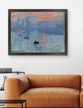 Cuadro decorativo Monet – Impresión: sol naciente de Portfolio Arts Group técnica mixta Cuadros Jr