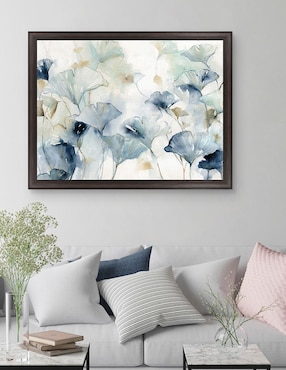 Cuadro decorativo Ginkgo en esplendor de Carol Robinson técnica mixta Cuadros Jr