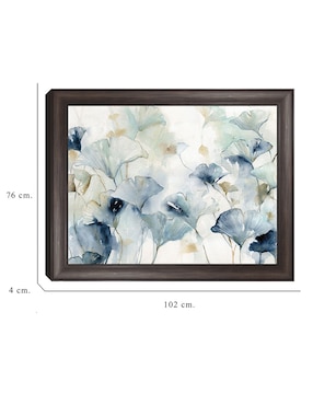 Cuadro decorativo Ginkgo en esplendor de Carol Robinson técnica mixta Cuadros Jr