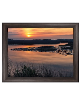 Cuadro decorativo Amanecer en Big Bend Florida de Andy Crawford técnica mixta Cuadros Jr