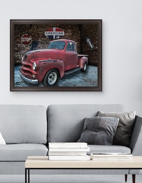 Cuadro decorativo Camioneta Chevrolet 1954 de Lori Hutchison técnica mixta Cuadros Jr