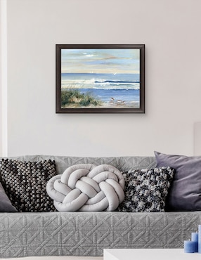 Cuadro decorativo Recolectores de playa de Sally Swatland técnica mixta Cuadros Jr