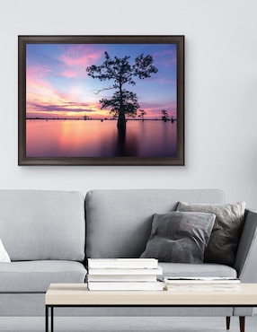 Cuadro decorativo Atardecer del solsticio de verano de Andy Crawford técnica mixta Cuadros Jr