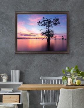 Cuadro decorativo Atardecer del solsticio de verano de Andy Crawford técnica mixta Cuadros Jr