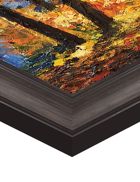 Cuadro decorativo Sendero de río en colores otoñales de DP Gallery técnica mixta Cuadros Jr