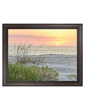 Cuadro decorativo Atardecer calmante de Mary Lou Johnson técnica mixta Cuadros Jr