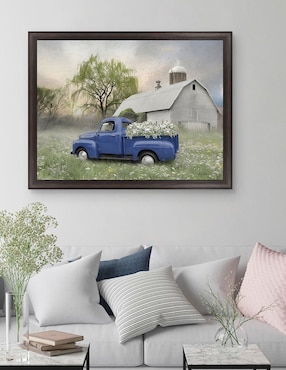 Cuadro decorativo Primavera de antaño de Lori Deiter técnica mixta Cuadros Jr