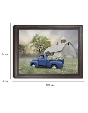 Cuadro decorativo Primavera de antaño de Lori Deiter técnica mixta Cuadros Jr