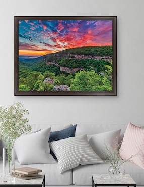 Cuadro decorativo Amanecer en Cloudland Canyon de Andy Crawford técnica mixta Cuadros Jr