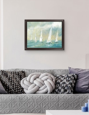 Cuadro decorativo Brisa marina de Carol Robinson técnica mixta Cuadros Jr