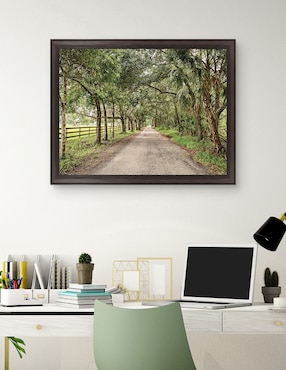 Cuadro decorativo Caminos rurales, llévame a casa de Mary Lou Johnson técnica mixta Cuadros Jr
