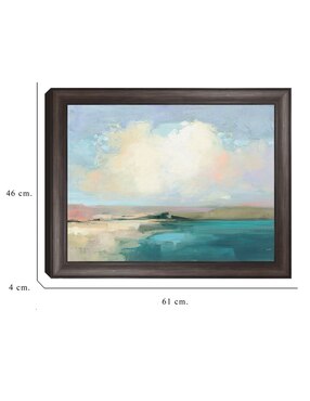 Cuadro decorativo Cielo costero de Julia Purinton técnica mixta Cuadros Jr