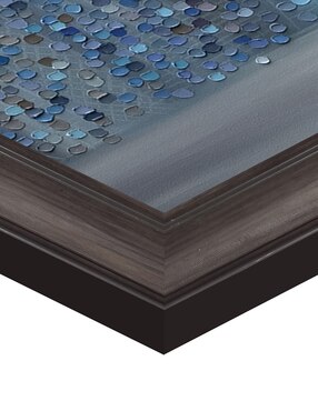 Cuadro decorativo Lluvia azul de Ekaterina Ermilkina técnica mixta Cuadros Jr