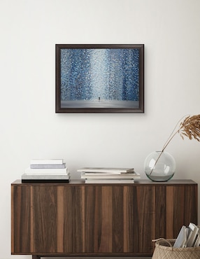 Cuadro decorativo Lluvia azul de Ekaterina Ermilkina técnica mixta Cuadros Jr