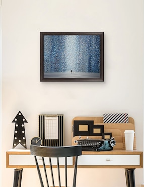 Cuadro decorativo Lluvia azul de Ekaterina Ermilkina técnica mixta Cuadros Jr