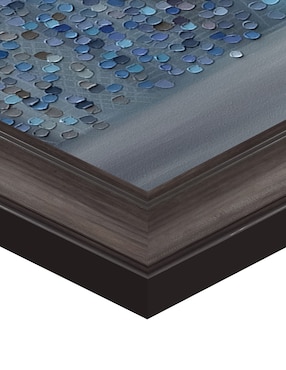 Cuadro decorativo Lluvia azul de Ekaterina Ermilkina técnica mixta Cuadros Jr