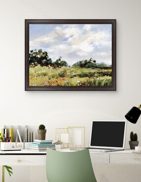 Cuadro decorativo Pradera silvestre de Katrina Pete técnica mixta Cuadros Jr