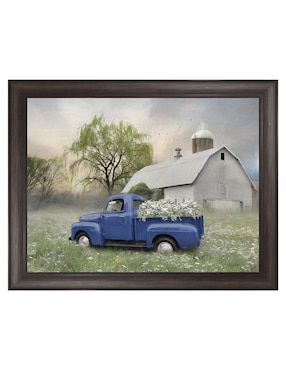 Cuadro decorativo Primavera de antaño de Lori Deiter técnica mixta Cuadros Jr