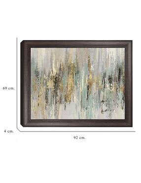 Cuadro decorativo Oro líquido I de Tom Reeves técnica mixta Cuadros Jr
