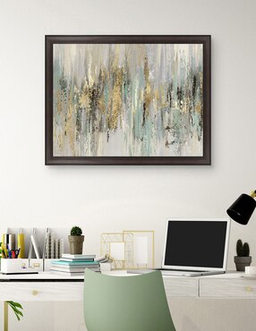 Cuadro decorativo Oro líquido I de Tom Reeves técnica mixta Cuadros Jr