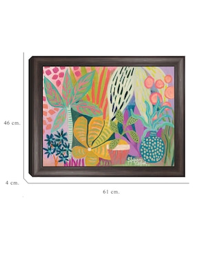 Cuadro decorativo Paraíso de palmeras de Suzanne Allard técnica mixta Cuadros Jr