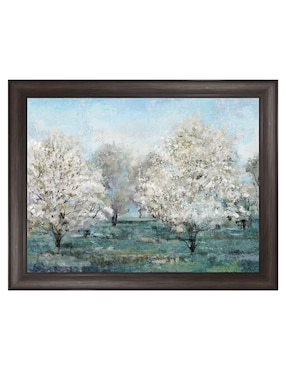Cuadro decorativo Árboles que florecen de Studio Arts técnica mixta Cuadros Jr