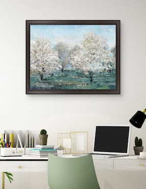 Cuadro decorativo Árboles que florecen de Studio Arts técnica mixta Cuadros Jr