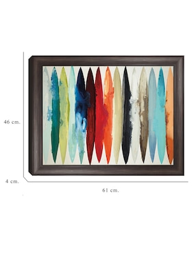 Cuadro decorativo Flujo constante de Randy Hibberd técnica mixta Cuadros Jr