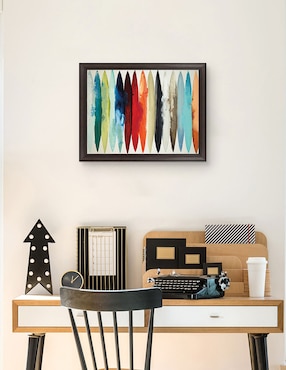 Cuadro decorativo Flujo constante de Randy Hibberd técnica mixta Cuadros Jr