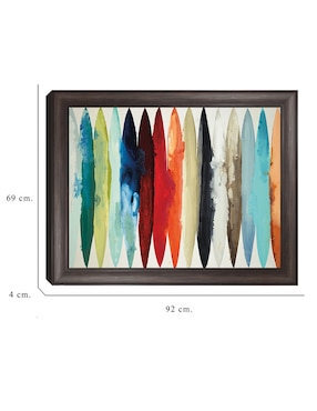 Cuadro decorativo Flujo constante de Randy Hibberd técnica mixta Cuadros Jr