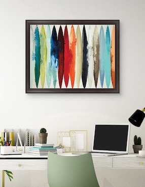 Cuadro decorativo Flujo constante de Randy Hibberd técnica mixta Cuadros Jr
