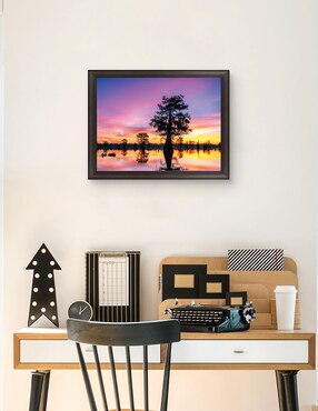 Cuadro decorativo Paisaje de sombras de Andy Crawford técnica mixta Cuadros Jr