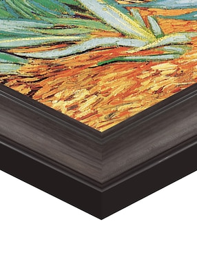 Cuadro decorativo Van Gogh – Jardín de iris de Portfolio Arts Group técnica mixta Cuadros Jr