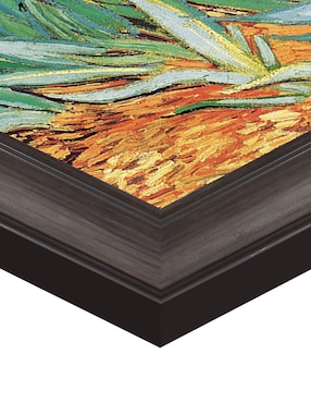 Cuadro decorativo Van Gogh – Jardín de iris de Portfolio Arts Group técnica mixta Cuadros Jr