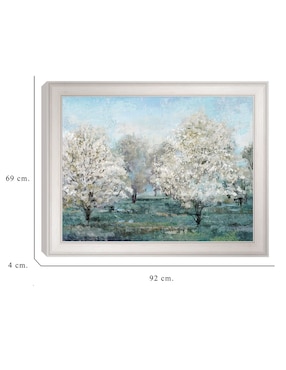 Cuadro decorativo Árboles que florecen de Studio Arts técnica mixta Cuadros Jr