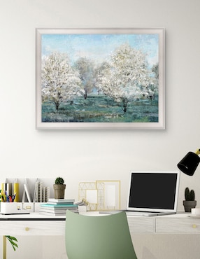 Cuadro decorativo Árboles que florecen de Studio Arts técnica mixta Cuadros Jr