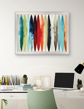 Cuadro decorativo Flujo constante de Randy Hibberd técnica mixta Cuadros Jr
