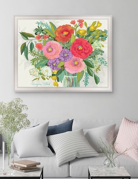 Cuadro decorativo Papel tapiz suave de Suzanne Allard técnica mixta Cuadros Jr