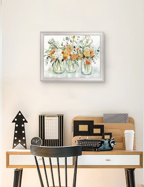 Cuadro decorativo Tres bellezas de Carol Robinson técnica mixta Cuadros Jr