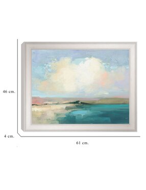 Cuadro decorativo Cielo costero de Julia Purinton técnica mixta Cuadros Jr