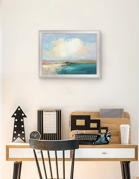 Cuadro decorativo Cielo costero de Julia Purinton técnica mixta Cuadros Jr