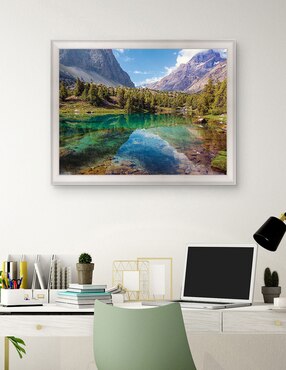 Cuadro decorativo Reflejos de prisma en la cima de DP Gallery técnica mixta Cuadros Jr