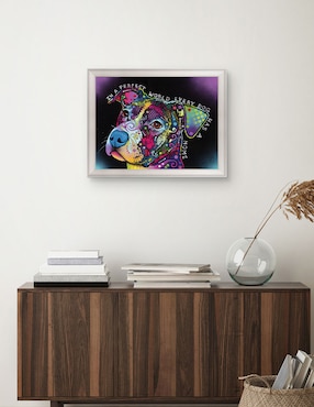 Cuadro decorativo En un mundo perfecto de Dean Russo técnica mixta Cuadros Jr