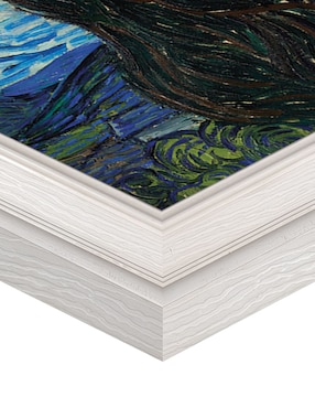 Cuadro decorativo La noche estrellada (1889 de Vincent Van Gogh técnica mixta Cuadros Jr