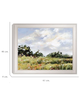 Cuadro decorativo Pradera silvestre de Katrina Pete técnica mixta Cuadros Jr