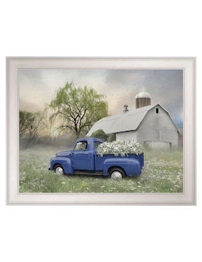 Cuadro decorativo Primavera de antaño de Lori Deiter técnica mixta Cuadros Jr