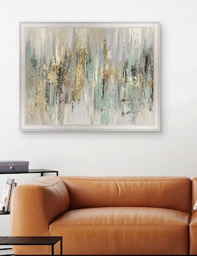 Cuadro decorativo Oro líquido I de Tom Reeves técnica mixta Cuadros Jr
