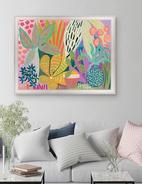 Cuadro decorativo Paraíso de palmeras de Suzanne Allard técnica mixta Cuadros Jr