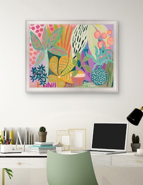 Cuadro decorativo Paraíso de palmeras de Suzanne Allard técnica mixta Cuadros Jr