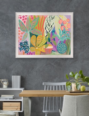 Cuadro decorativo Paraíso de palmeras de Suzanne Allard técnica mixta Cuadros Jr